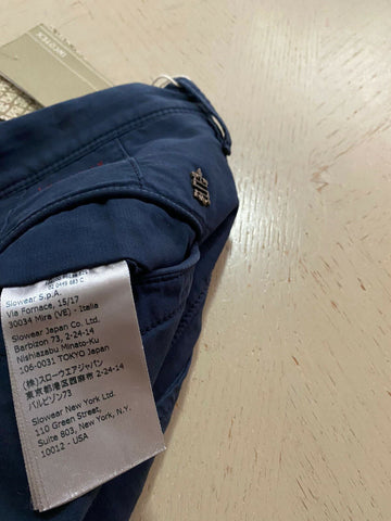 NWT S395 Incotex Mens Slim Fit Pants Bright Blue 40 US ( 56 Eu )