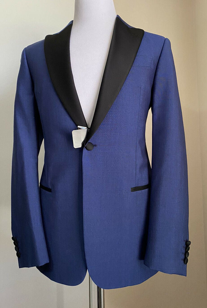 Neu mit Etikett: 1795 $ Emporio Armani Smoking. Abend-Sportmantel-Blazer Blau 40 US (50 Eu)