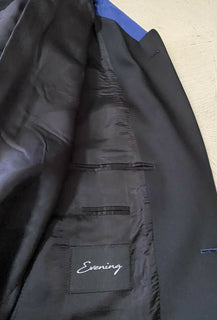 Neu mit Etikett: 1795 $ Emporio Armani Smoking. Abend-Sportmantel-Blazer Blau 40 US (50 Eu)