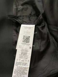 Neu mit Etikett: 1795 $ Emporio Armani Smoking. Abend-Sportmantel-Blazer Blau 40 US (50 Eu)