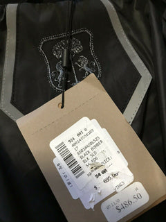 Neu mit Etikett: Corneliani Bomberjacke mit Reißverschluss und Ärmeln, L (44 US/54 Eu)