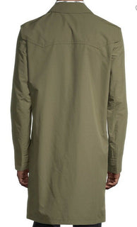 Neu $1930 Maison Margiela Herren Trenchcoat Mantel Grün 44R US (54R Eu) Italien