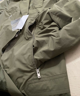 Neu $1930 Maison Margiela Herren Trenchcoat Mantel Grün 44R US (54R Eu) Italien