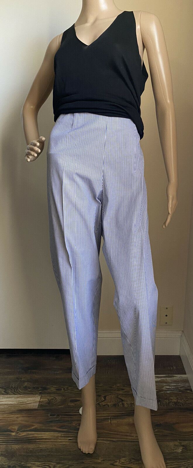 New Piazza Sempione Women Pants Blue Size 18 US Italy
