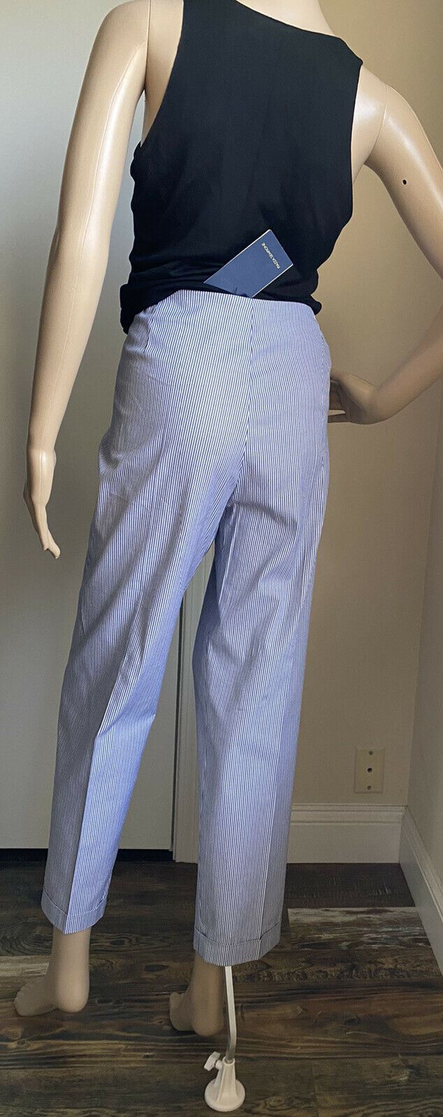 Новые женские брюки Piazza Sempione синие, размер 18, США, Италия