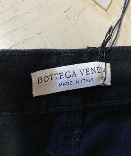 Neu mit Etikett: 590 $ Bottega Veneta Herren-Jeanshose Black Denim 32 US/48 Eu Italien