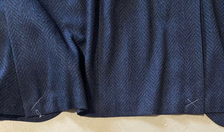 СЗТ $2195 Corneliani Пиджак из кашемира/шелка синий 44R США (54R ЕС) Италия