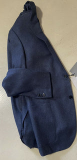 СЗТ $2195 Corneliani Пиджак из кашемира/шелка синий 44R США (54R ЕС) Италия
