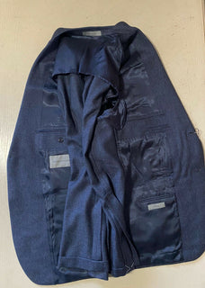 СЗТ $2195 Corneliani Пиджак из кашемира/шелка синий 44R США (54R ЕС) Италия