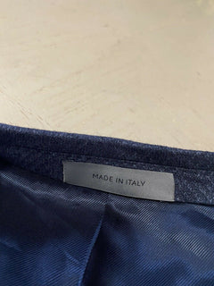СЗТ $2195 Corneliani Пиджак из кашемира/шелка синий 44R США (54R ЕС) Италия