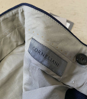 Neu $450 Corneliani Jegging-Hose für Herren, Blau, 32 US (48 Eu)