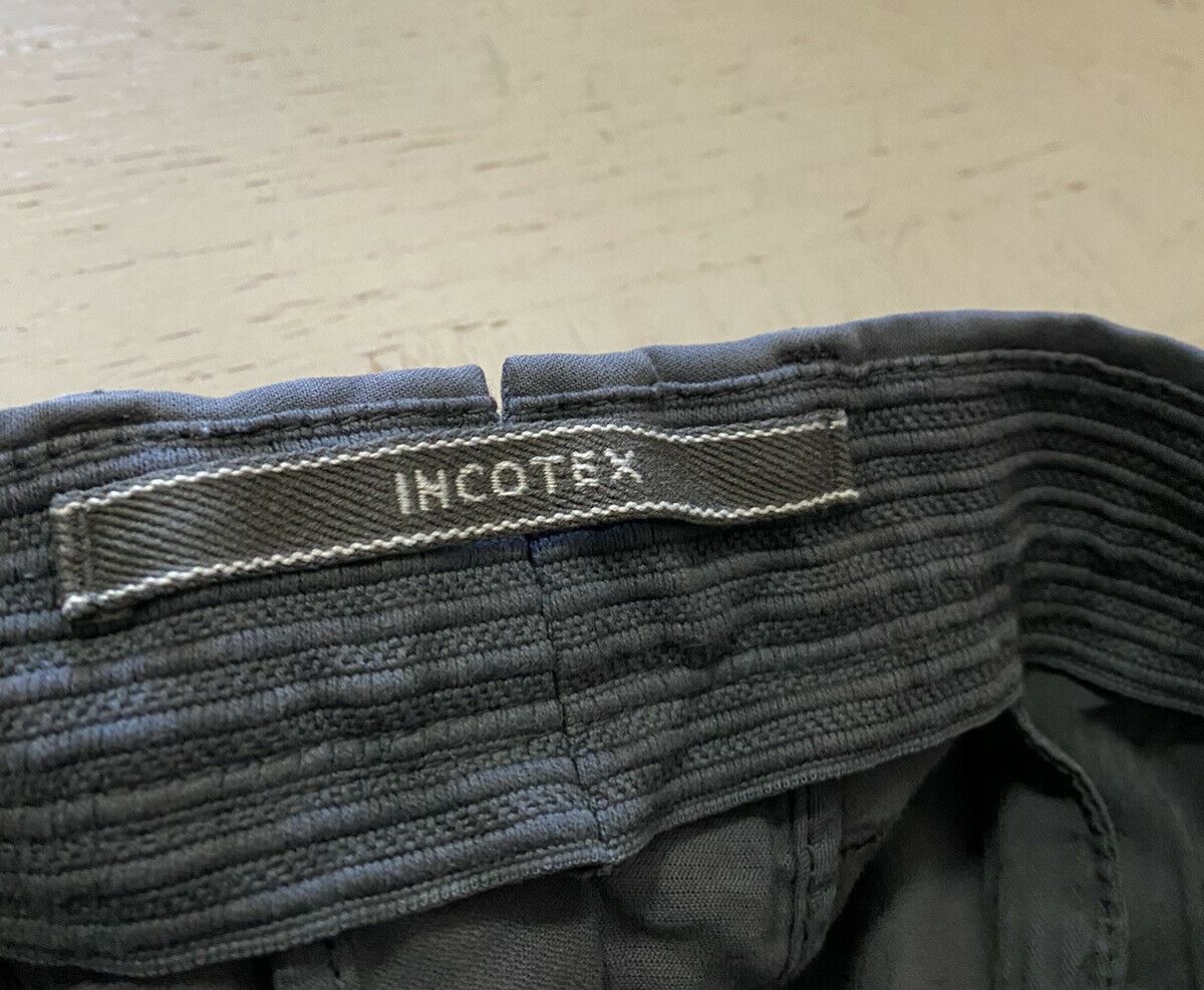 NWT $395 Incotex Mens Slim Fit Pants  Gray 40 US ( 56 Eu )