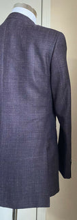 Neu mit Etikett: 1695 $ Canali Herren-Jackenblazer Lila Multi 38R US (48R Eu) Italien
