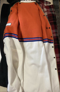 New $6200 Gucci Men Wool Oversized Coat Overcoat Cray/Multicolor 38 US Italy