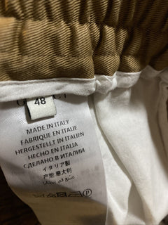 Neue 1100 $ Gucci Herren Militär-Baumwoll-Jegging-Hose Braun 32 US (48 Eu) Italien