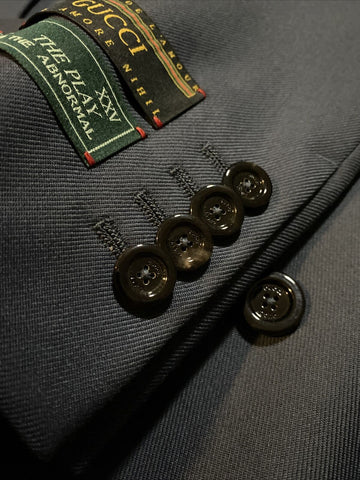 NWT $3200 Мужская спортивная куртка Gucci Блейзер Синий 38R США (48R ЕС) Италия
