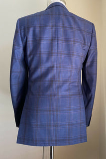 Neu mit Etikett: 4900 $ Brioni Herren-Sportmantel aus Wolle, Blazer, Jacke, Blau, 38R US/48R Eu, Italien