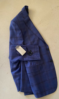 Neu mit Etikett: 4900 $ Brioni Herren-Sportmantel aus Wolle, Blazer, Jacke, Blau, 38R US/48R Eu, Italien