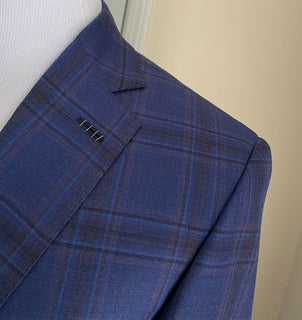 Neu mit Etikett: 4900 $ Brioni Herren-Sportmantel aus Wolle, Blazer, Jacke, Blau, 38R US/48R Eu, Italien