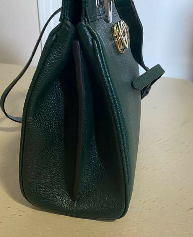 Neue 3400 $ Gucci Kleine Leder-Zumi-Tragetasche mit Henkel, Grün 569712