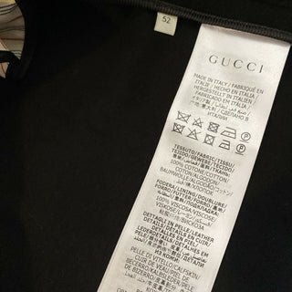 Neue 2400 $ Gucci Herren-Manteljacke aus übergroßem Baumwoll-Moleskin, Schwarz, 42 US/52 Eu