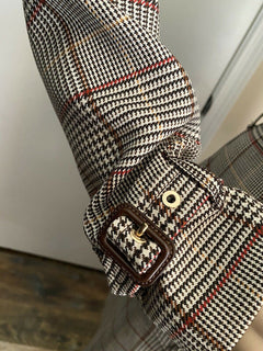 Neuer Burberry Damen-Trenchcoat aus Wolle mit Kensington-Prince-of-Wales-Karomuster im Wert von 2750 US-Dollar, 10 US