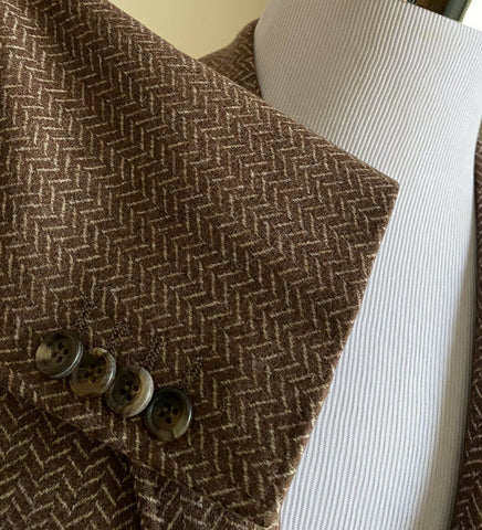 NWT $1695 Canali Kei Men’s Jacket Blazer Brown 36R US ( 46R Eu ) Italy