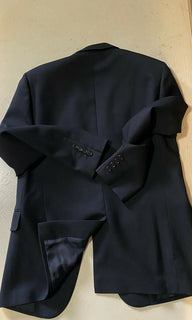 Neuer 2990 $ Saint Laurent Herrenanzug Schwarz 38R US/48R Eu Italien