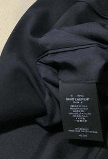 Neuer 2990 $ Saint Laurent Herrenanzug Schwarz 38R US/48R Eu Italien