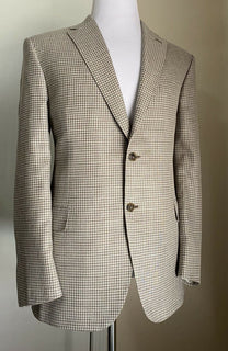 Neu mit Etikett: 4950 $ Brioni Herren-Sportmantel, Blazer, Jacke, LT-Braun, 42S US (52S Eu), Italien