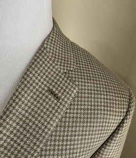 Neu mit Etikett: 4950 $ Brioni Herren-Sportmantel, Blazer, Jacke, LT-Braun, 42S US (52S Eu), Italien