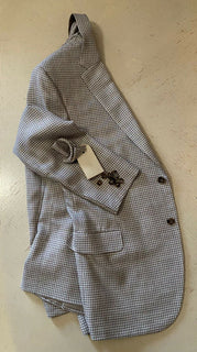 Neu mit Etikett: 4950 $ Brioni Herren-Sportmantel, Blazer, Jacke, LT-Braun, 42S US (52S Eu), Italien