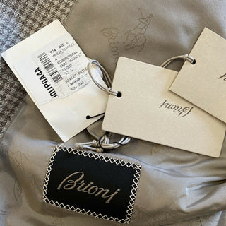 Neu mit Etikett: 4950 $ Brioni Herren-Sportmantel, Blazer, Jacke, LT-Braun, 42S US (52S Eu), Italien