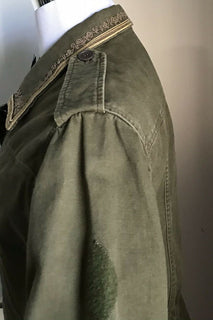 Neu $2290 Saint Laurent Jackenmantel Grün/Kaki 38 US (48 Eu) Italien