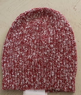 NWT $395 Brunello Cucinelli Женская комбинированная шапка-бини из шерсти и кашемира Peperone L