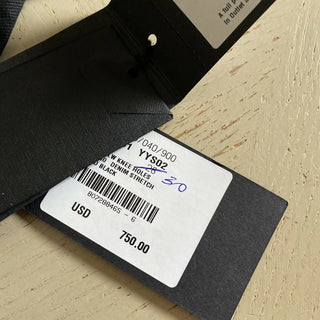 Neu mit Etikett: 750 $ Saint Laurent Herrenjeanshose Black Denim 30 US Italien