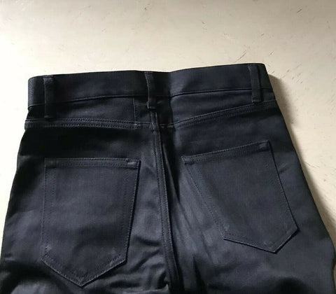 Neu mit Etikett: 750 $ Saint Laurent Herrenjeanshose Black Denim 30 US Italien