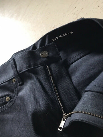 Neu mit Etikett: 750 $ Saint Laurent Herrenjeanshose Black Denim 30 US Italien