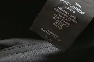 Neu mit Etikett: 750 $ Saint Laurent Herrenjeanshose Black Denim 30 US Italien