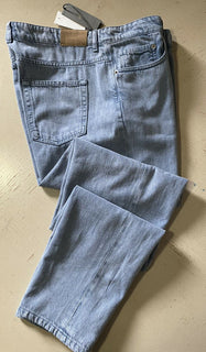 Neu mit Etikett: 345 $ Boglioli Herrenjeanshose Blau 40 US Italien
