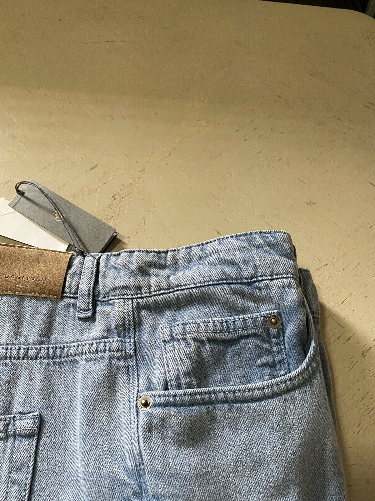 NWT $345 Boglioli Men’s Jeans Pants Blue 40 US Italy