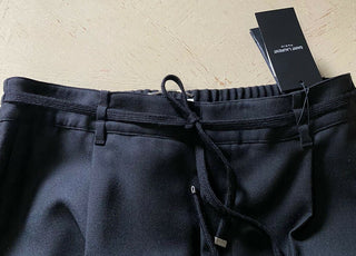 Neu mit Etikett: 990 $ Saint Laurent Herrenanzughose Schwarz 34 US (50 Eu) Italien