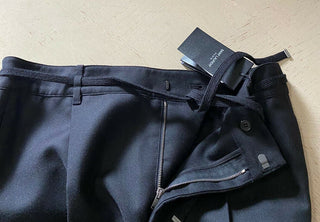 Neu mit Etikett: 990 $ Saint Laurent Herrenanzughose Schwarz 34 US (50 Eu) Italien
