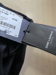 Neu mit Etikett: 990 $ Saint Laurent Herrenanzughose Schwarz 34 US (50 Eu) Italien