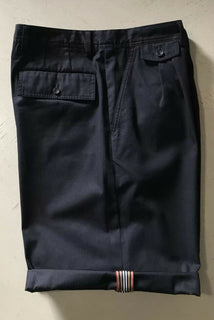 Neu mit Etikett: 550 $ Burberry Kurze Herrenhose Schwarz Größe 34 US (50 Eu)