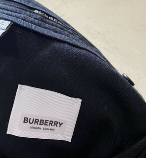 Neu mit Etikett: 550 $ Burberry Kurze Herrenhose Schwarz Größe 34 US (50 Eu)