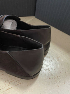 Neu $ 750 Ermenegildo Zegna Iconic Mokassin-Wildleder-Loafer-Schuhe DK Brown 10 US