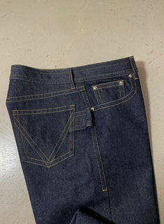 Neu mit Etikett: 590 $ Bottega Veneta Herren-Jeanshose Blue Denim 38 US/54 Eu Italien