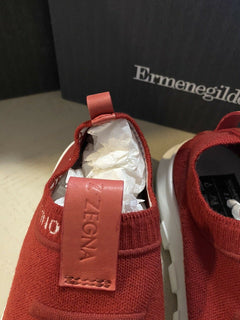 Новые Кроссовки Z Zegna Techmerino Туфли Красный 9.5 США Италия