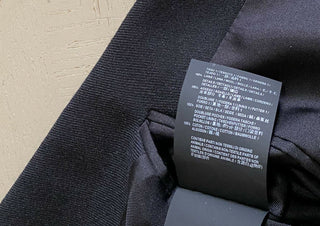 Neu mit Etikett: 3790 $ Saint Laurent Herren Westernjacke Blazer Schwarz 36R US (46R Eu) Italien